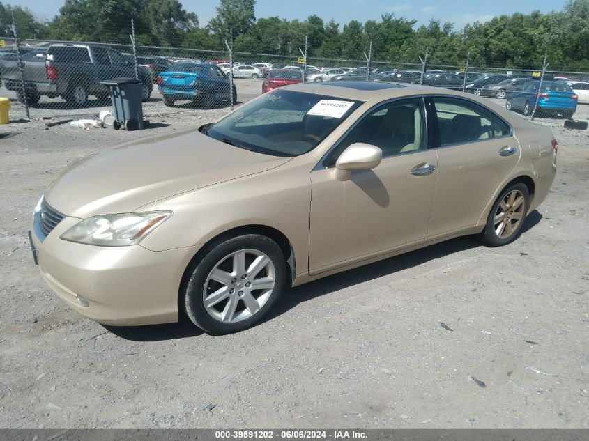 2007 Lexus Es 350 VIN: JTHBJ46G272035203 Lot: 39591202