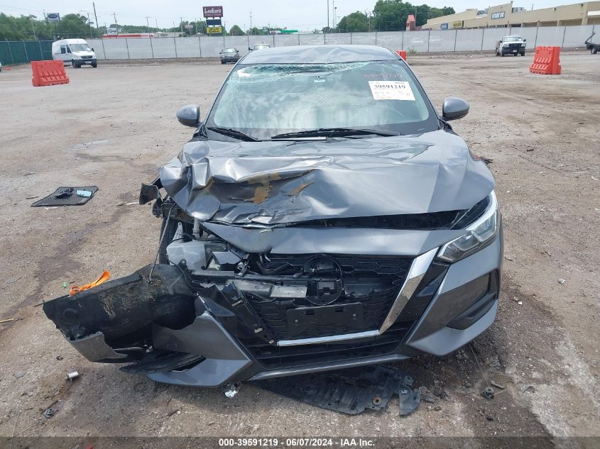 2020 Nissan Sentra Sv Xtronic Cvt VIN: 3N1AB8CV1LY277922 Lot: 39591219