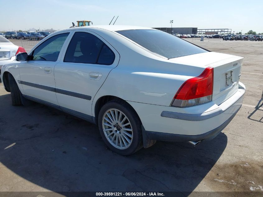 2001 Volvo S60 T5 VIN: YV1RS53D412078858 Lot: 39591221