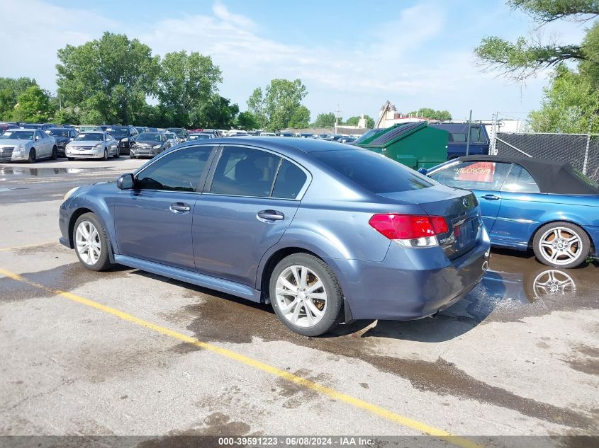 2013 Subaru Legacy 2.5I Premium VIN: 4S3BMBC61D3017726 Lot: 39591223