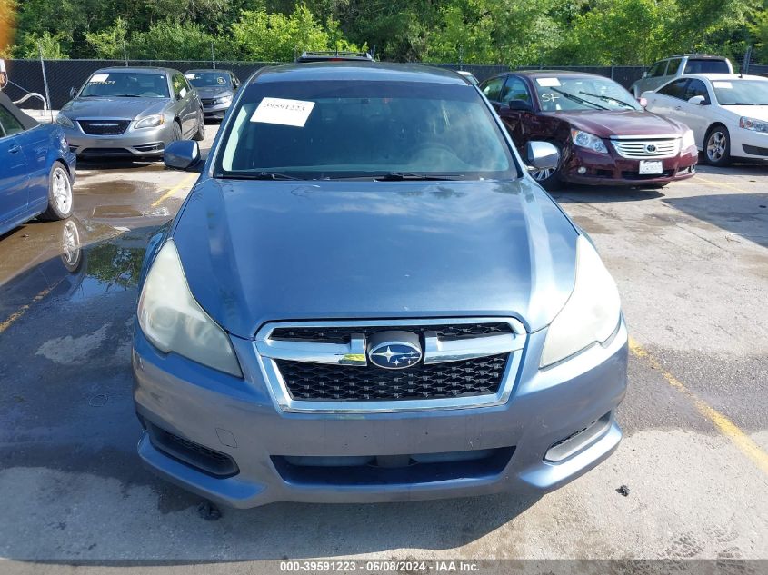 2013 Subaru Legacy 2.5I Premium VIN: 4S3BMBC61D3017726 Lot: 39591223