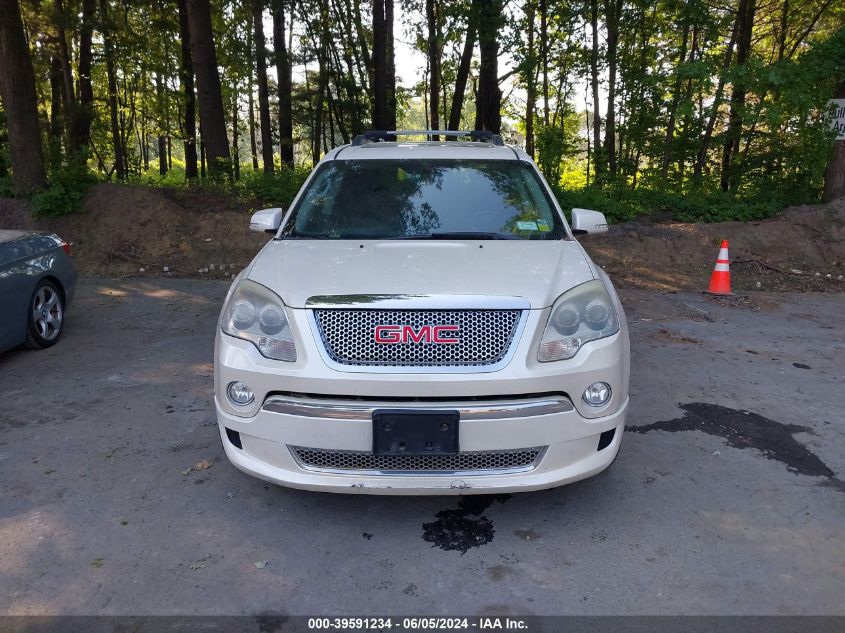 2012 GMC Acadia Denali VIN: 1GKKVTED6CJ305108 Lot: 39591234