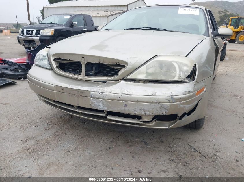 2000 Mercury Sable Ls Premium VIN: 1MEFM55S6YG632704 Lot: 39591235