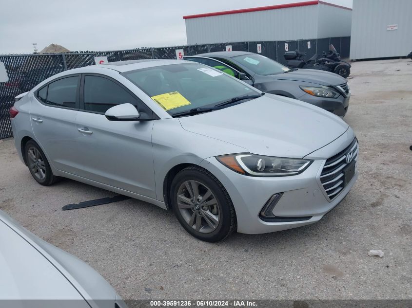 KMHD84LF7JU629276 2018 HYUNDAI ELANTRA - Image 1