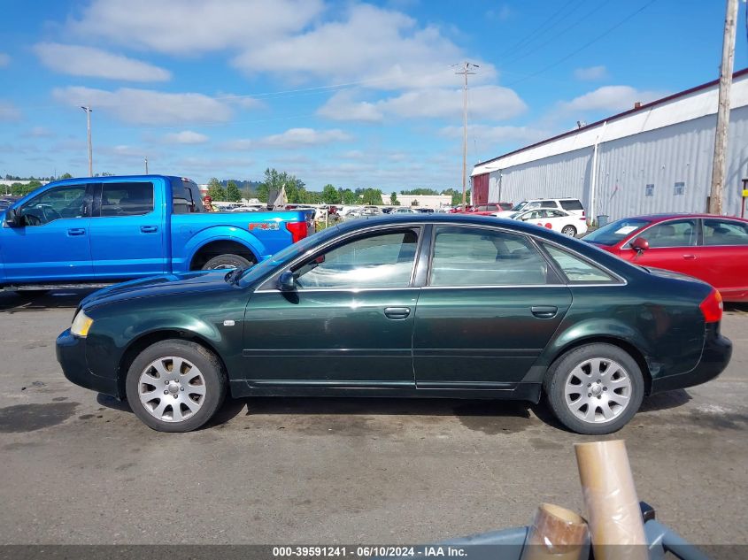 2002 Audi A6 3.0L VIN: WAUJT64B32N147703 Lot: 39591241