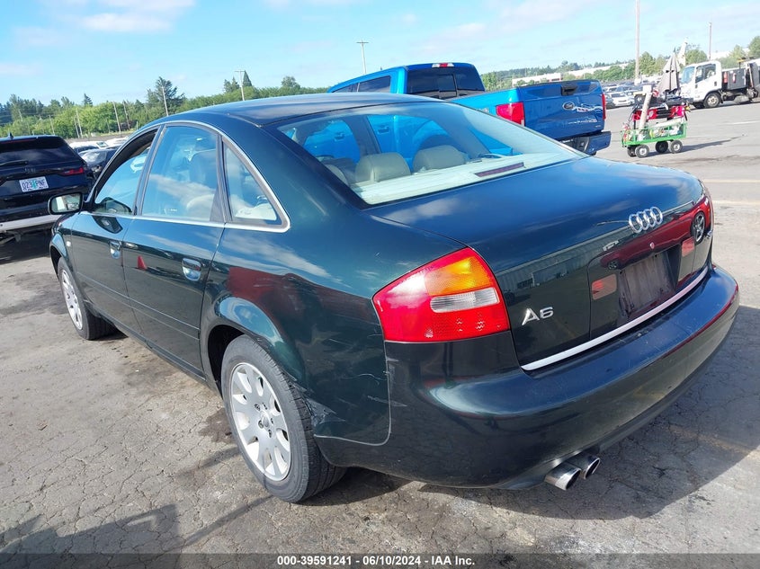 2002 Audi A6 3.0L VIN: WAUJT64B32N147703 Lot: 39591241