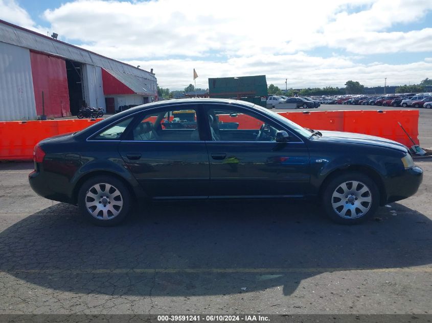 2002 Audi A6 3.0L VIN: WAUJT64B32N147703 Lot: 39591241