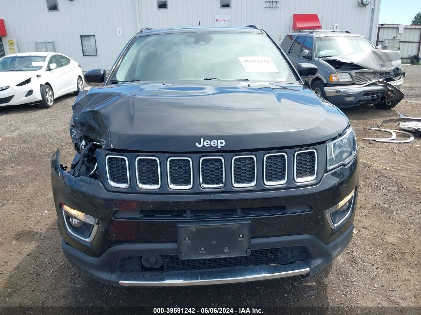 2021 Jeep Compass Limited 4X4 VIN: 3C4NJDCB2MT589715 Lot: 39591242