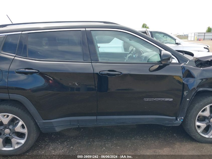 2021 Jeep Compass Limited 4X4 VIN: 3C4NJDCB2MT589715 Lot: 39591242