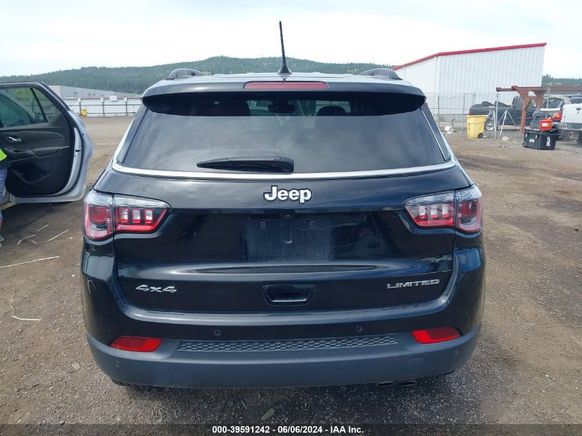 2021 Jeep Compass Limited 4X4 VIN: 3C4NJDCB2MT589715 Lot: 39591242