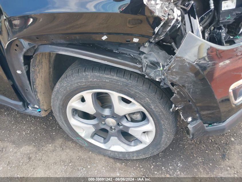 2021 Jeep Compass Limited 4X4 VIN: 3C4NJDCB2MT589715 Lot: 39591242