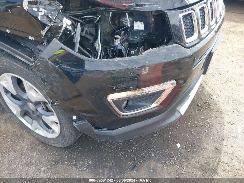 2021 Jeep Compass Limited 4X4 VIN: 3C4NJDCB2MT589715 Lot: 39591242