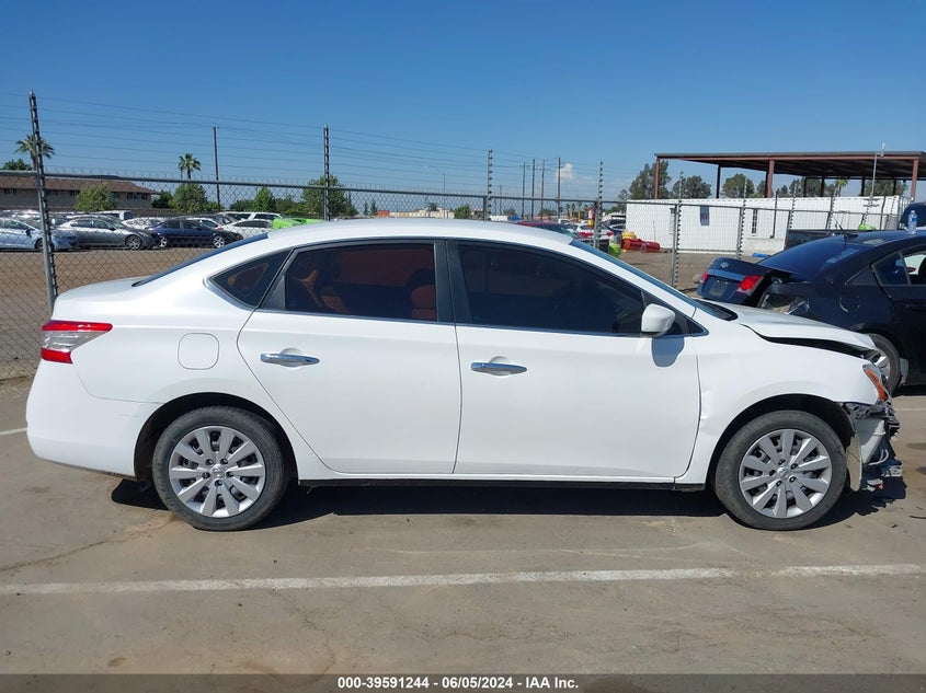 2014 Nissan Sentra S VIN: 3N1AB7AP5EY281571 Lot: 39591244