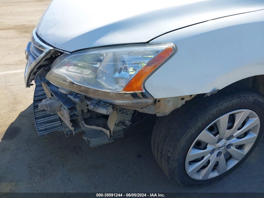 2014 Nissan Sentra S VIN: 3N1AB7AP5EY281571 Lot: 39591244