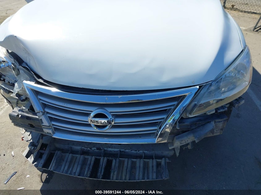 2014 Nissan Sentra S VIN: 3N1AB7AP5EY281571 Lot: 39591244