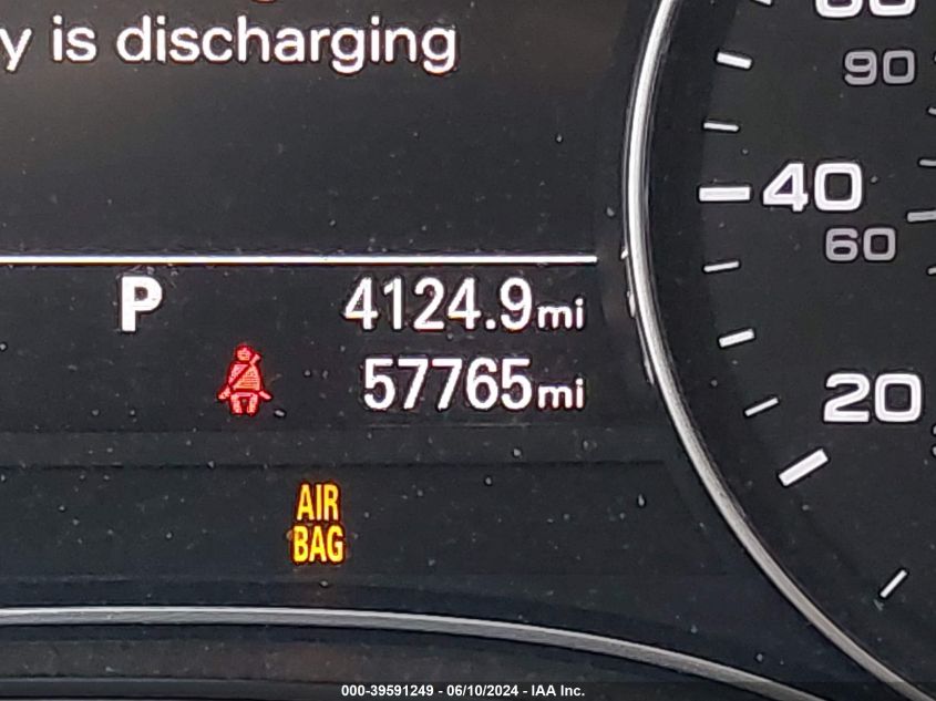 2016 Audi A6 3.0T Premium Plus VIN: WAUFGAFC9GN004667 Lot: 39591249