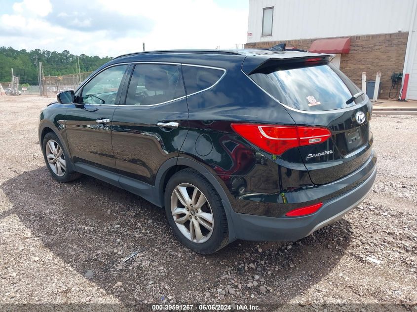 2014 Hyundai Santa Fe Sport VIN: 5XYZU3LA4EG185527 Lot: 39591267