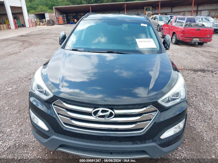 2014 Hyundai Santa Fe Sport VIN: 5XYZU3LA4EG185527 Lot: 39591267