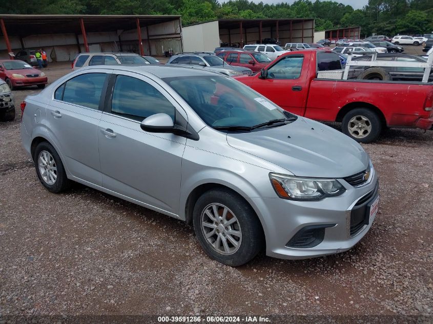 2017 Chevrolet Sonic Lt VIN: 1G1JD5SH4H4103556 Lot: 39591286