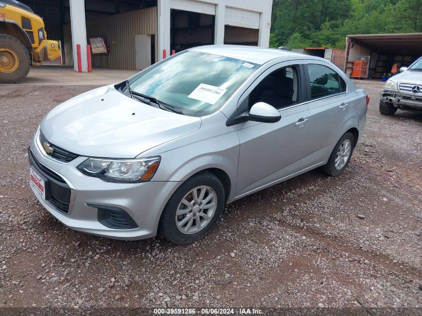 2017 Chevrolet Sonic Lt VIN: 1G1JD5SH4H4103556 Lot: 39591286