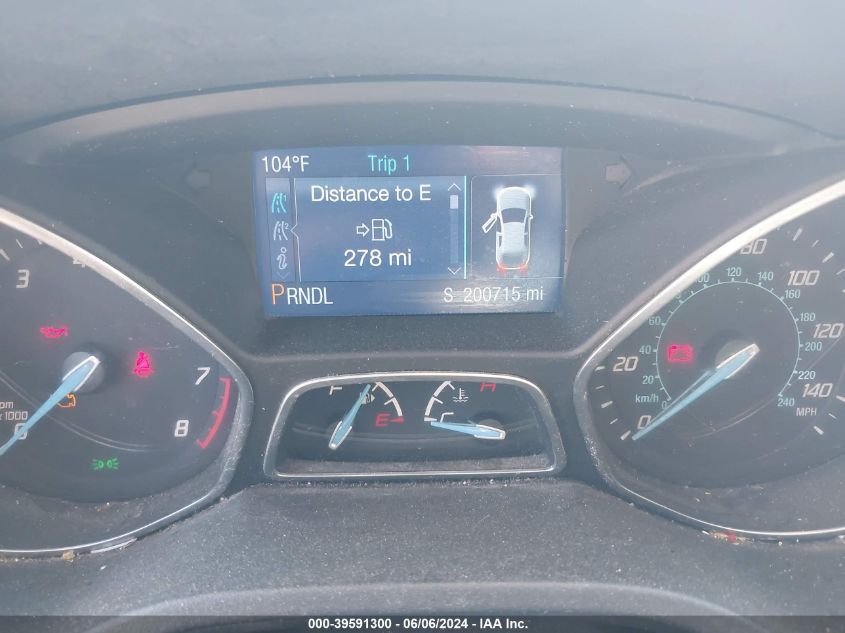 2014 Ford Focus Se VIN: 1FADP3F26EL332026 Lot: 39591300