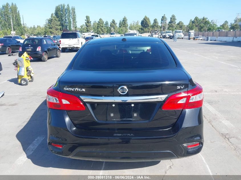 2017 Nissan Sentra Sv VIN: 3N1AB7APXHY388801 Lot: 39591318