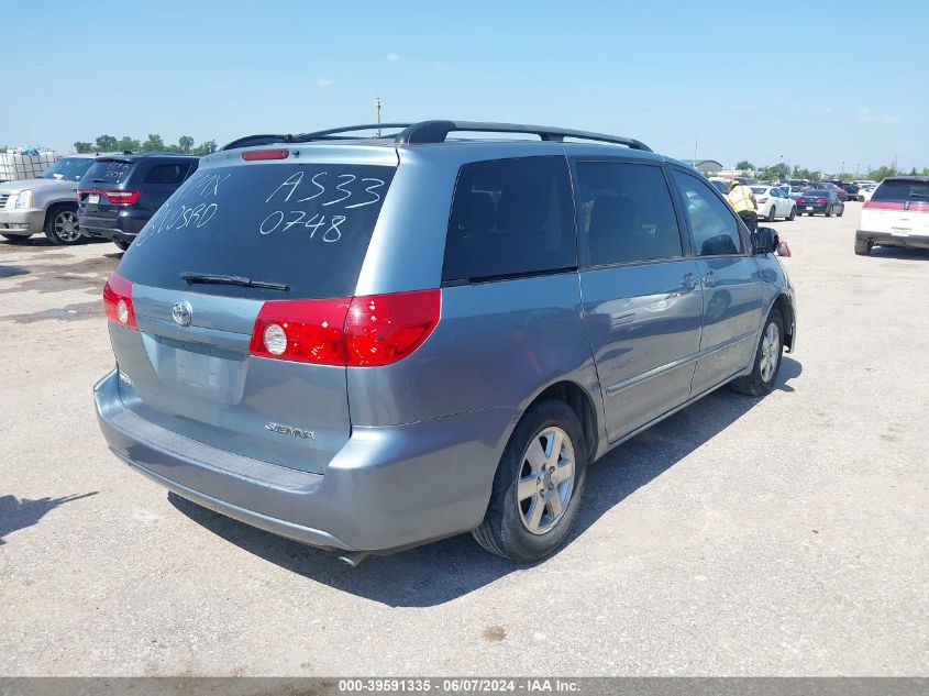 2010 Toyota Sienna Le VIN: 5TDKK4CC7AS330748 Lot: 39591335