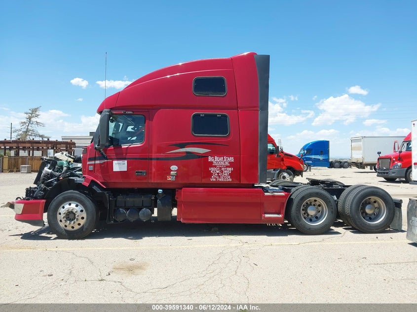 2015 Volvo Vn Vnl VIN: 4V4NC9EH4FN933349 Lot: 39591340