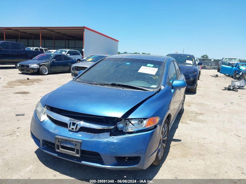 2010 Honda Civic Ex-L VIN: 2HGFA1F96AH548294 Lot: 39591348