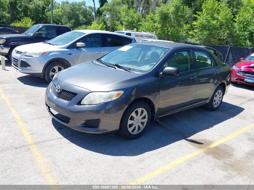 2009 Toyota Corolla VIN: JTDBL40E899075699 Lot: 39591359