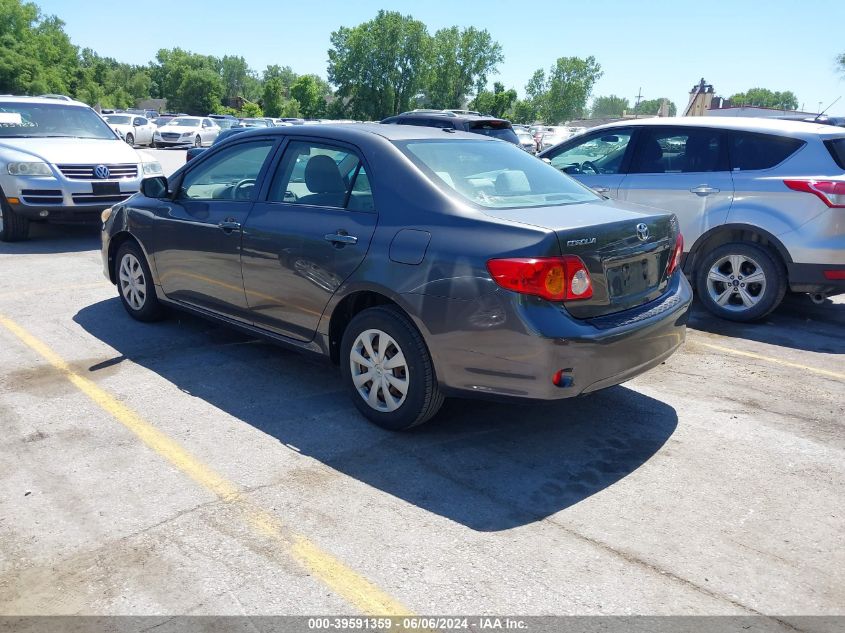 2009 Toyota Corolla VIN: JTDBL40E899075699 Lot: 39591359