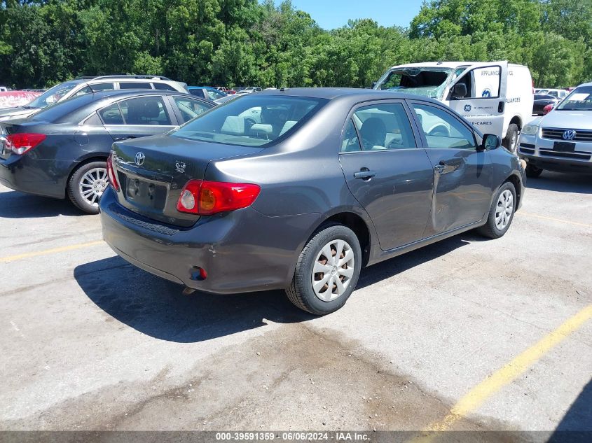 2009 Toyota Corolla VIN: JTDBL40E899075699 Lot: 39591359