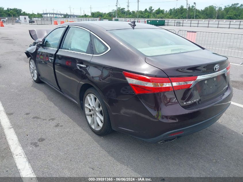 2015 Toyota Avalon Limited VIN: 4T1BK1EB1FU153454 Lot: 39591365