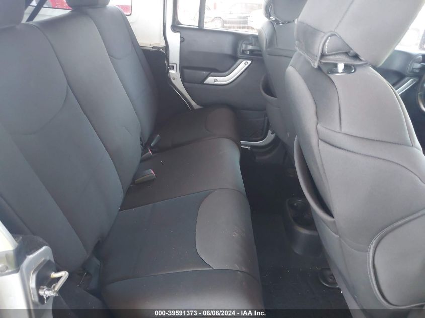 2014 Jeep Wrangler Unlimited Sahara VIN: 1C4BJWEG8EL186388 Lot: 39591373