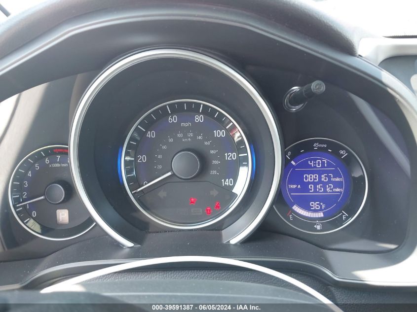 2016 Honda Fit Lx VIN: JHMGK5H55GX017723 Lot: 39591387