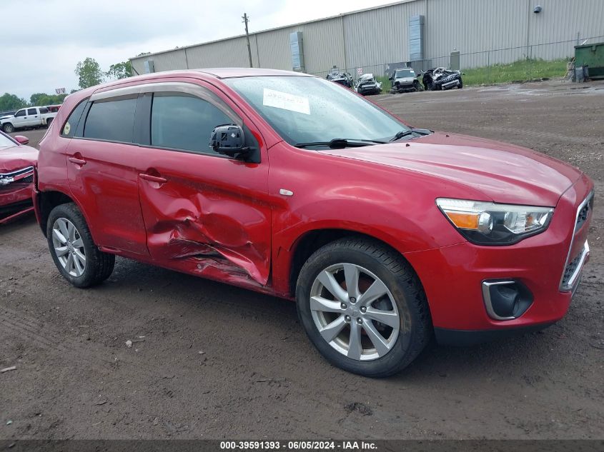 2014 Mitsubishi Outlander Sport Es VIN: 4A4AR3AU4EE030375 Lot: 39591393