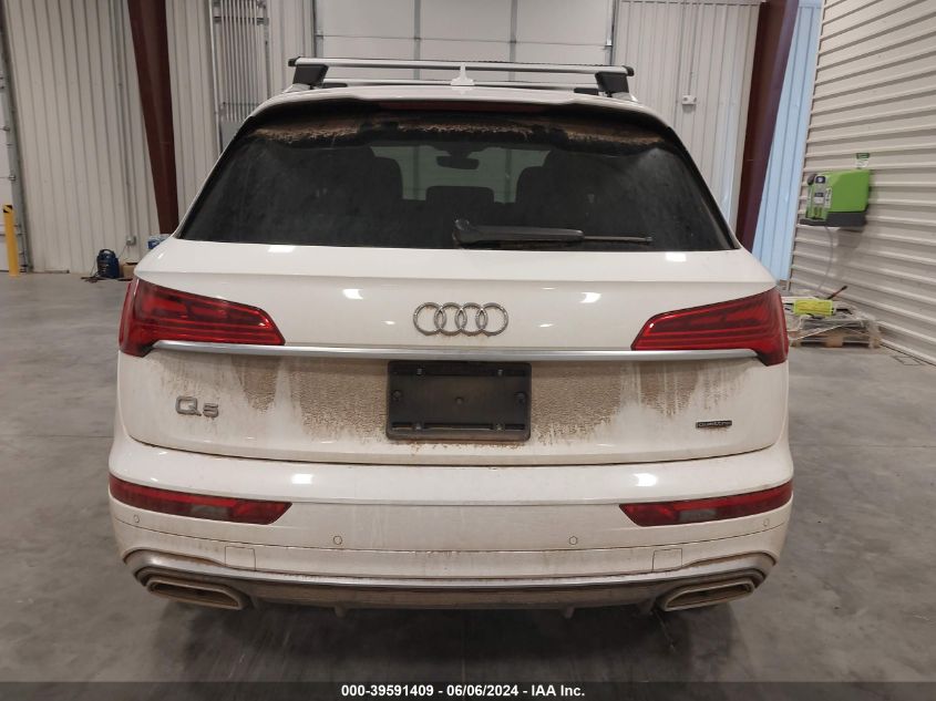 2023 Audi Q5 Premium Plus 45 Tfsi S Line Quattro VIN: WA1EAAFYXP2057174 Lot: 39591409