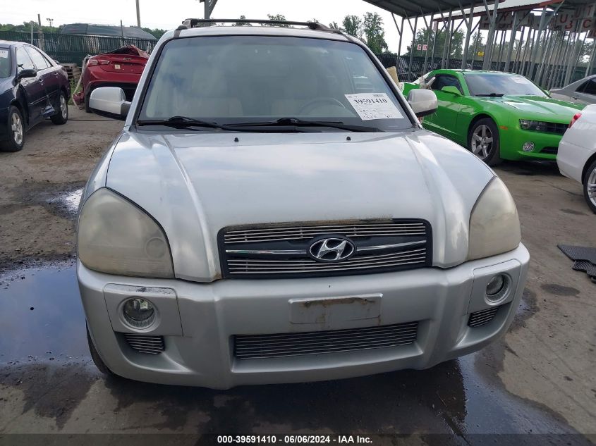 2007 Hyundai Tucson Limited/Se VIN: KM8JN12D77U525499 Lot: 39591410