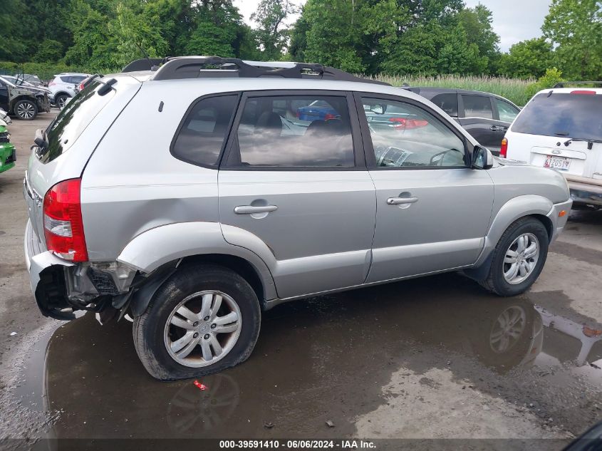 2007 Hyundai Tucson Limited/Se VIN: KM8JN12D77U525499 Lot: 39591410