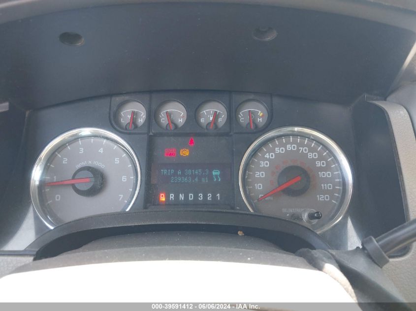 2009 Ford F-150 Xlt VIN: 1FTRW12899FA50632 Lot: 39591412