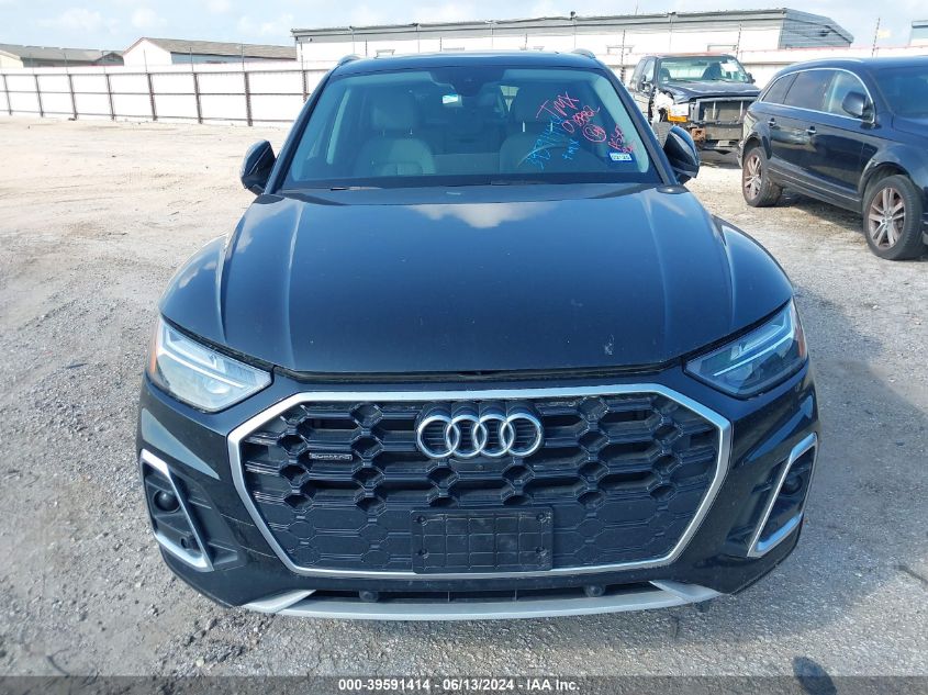 2022 Audi Q5 Premium Plus 45 Tfsi S Line Quattro S Tronic VIN: WA1EAAFY3N2078882 Lot: 39591414