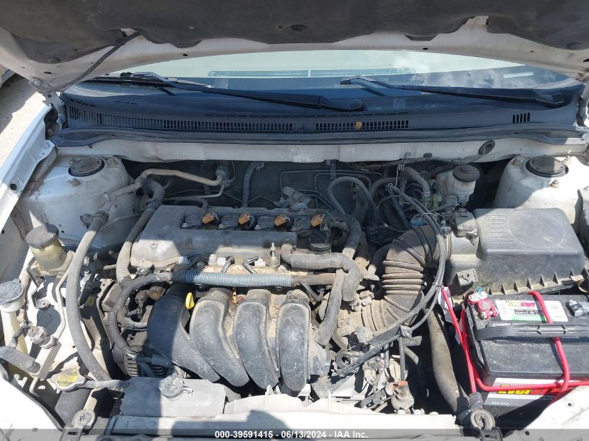 2004 Toyota Corolla Le VIN: 1NXBR32E34Z277387 Lot: 39591415