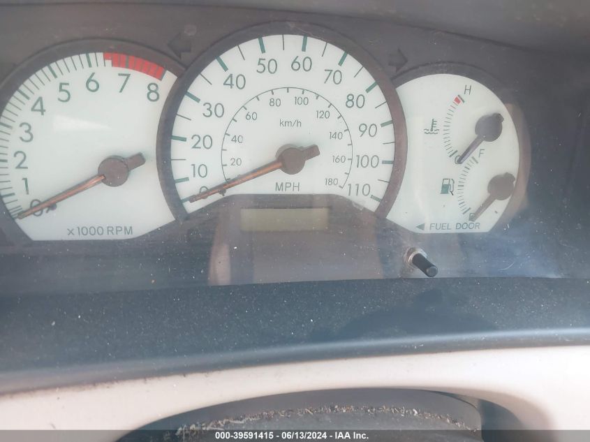 2004 Toyota Corolla Le VIN: 1NXBR32E34Z277387 Lot: 39591415