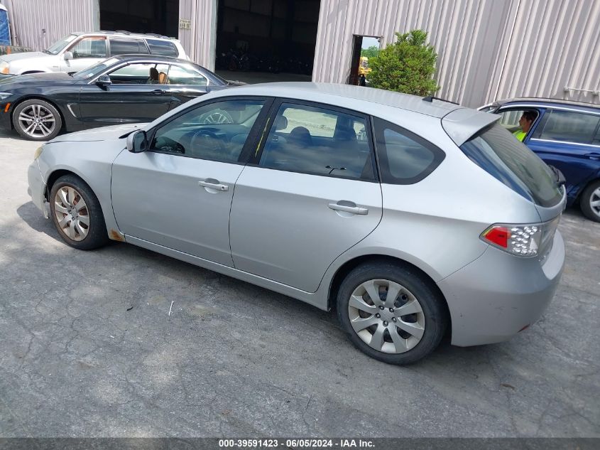 2009 Subaru Impreza 2.5I VIN: JF1GH61609G809425 Lot: 39591423