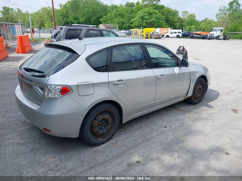 2009 Subaru Impreza 2.5I VIN: JF1GH61609G809425 Lot: 39591423