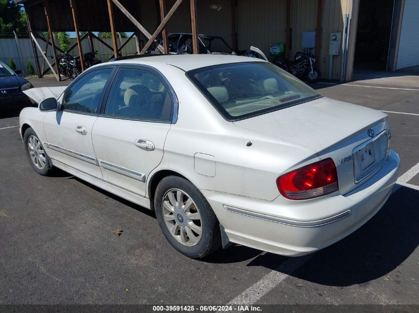 2003 Hyundai Sonata Gls/Lx VIN: KMHWF35H43A765246 Lot: 39591425