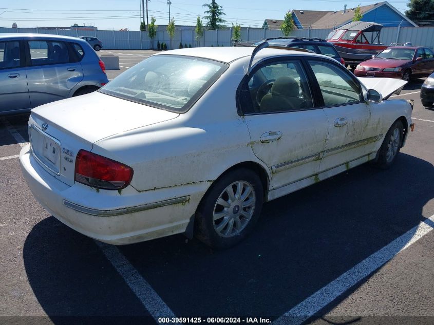 2003 Hyundai Sonata Gls/Lx VIN: KMHWF35H43A765246 Lot: 39591425