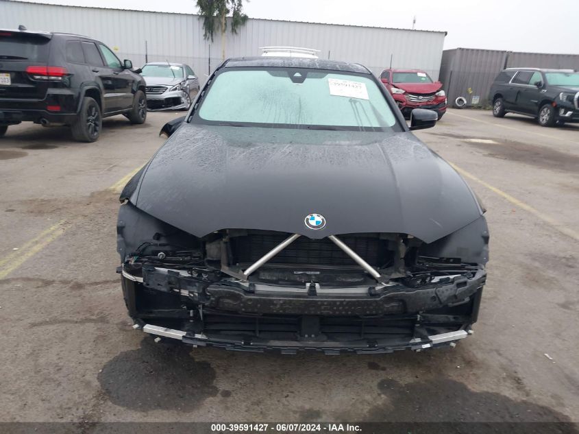 2022 BMW 330I VIN: 3MW5R1J07N8C47946 Lot: 39591427