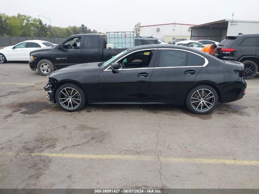 2022 BMW 330I VIN: 3MW5R1J07N8C47946 Lot: 39591427