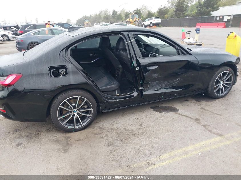 2022 BMW 330I VIN: 3MW5R1J07N8C47946 Lot: 39591427